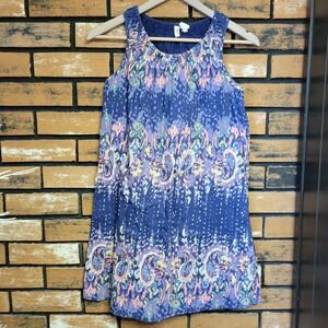 Red Camel Girls 16 Sleeveless‎ Dress Easter Lined Pockets Smocked  A-Line